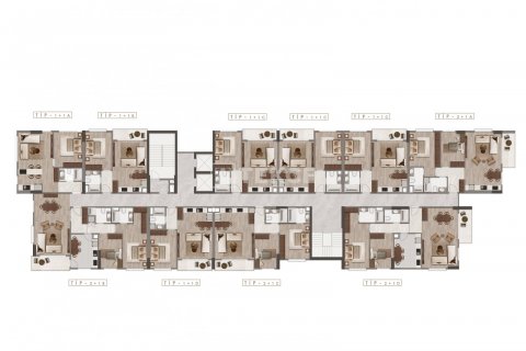 2+1 Leilighet  i Istanbul, Tyrkia Nr. 110543 - 14