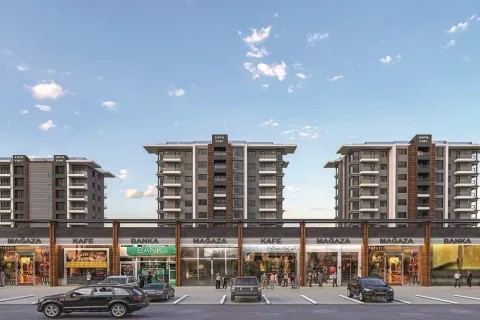 1+1 Lejlighed  i Aksu, Antalya, Tyrkiet Nr. 220844