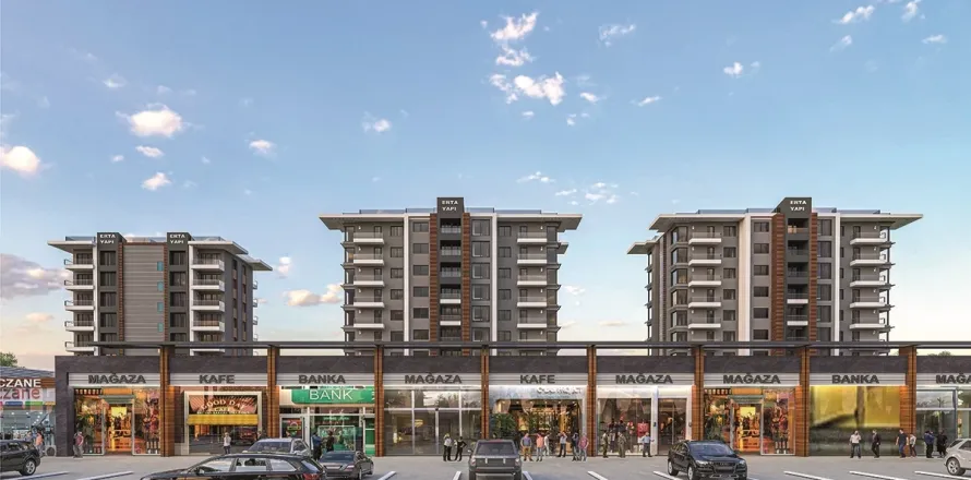 1+1 Lägenhet i Aksu, Antalya, Turkiet Nr. 220844