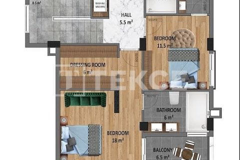 5+2 Villa  in Alanya, Antalya, Türkei Nr. 212344 - 10