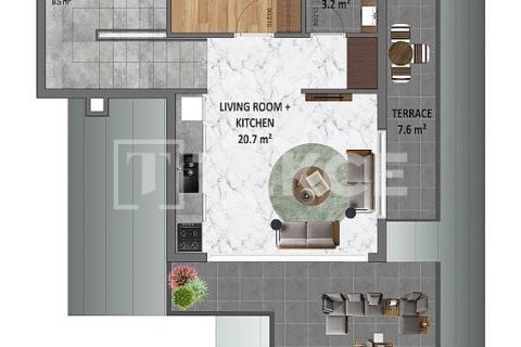 5+2 Villa  in Alanya, Antalya, Türkei Nr. 212344 - 9