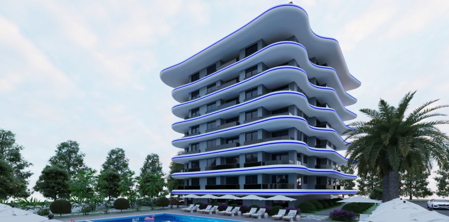 1+1 Wohnung in Alanya, Antalya, Türkei Nr. 158125