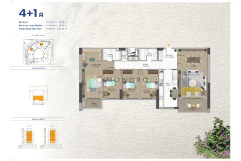 4+1 Lägenhet i Bagcilar, Istanbul, istanbul, Turkiet Nr. 215567 - 15