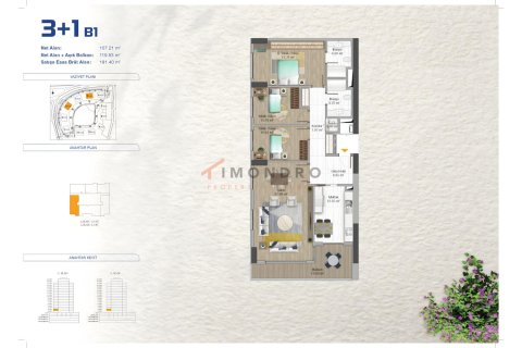 4+1 Lägenhet i Bagcilar, Istanbul, istanbul, Turkiet Nr. 215567 - 6