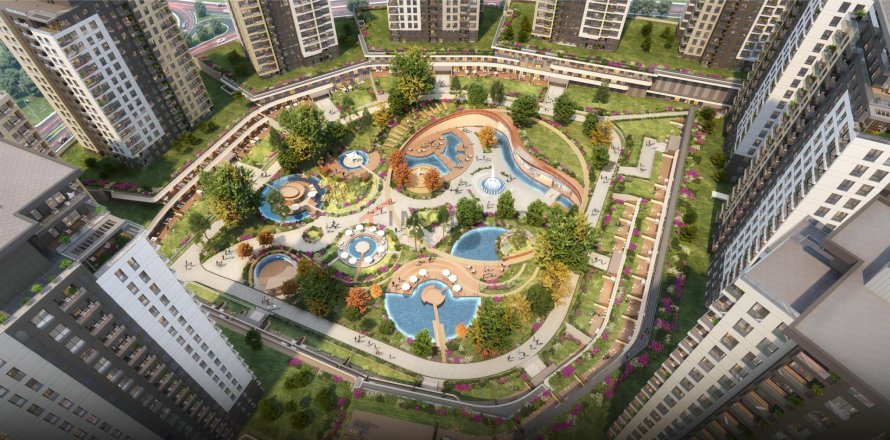 3+1 Lägenhet i Bagcilar, Istanbul, istanbul, Turkiet Nr. 215566