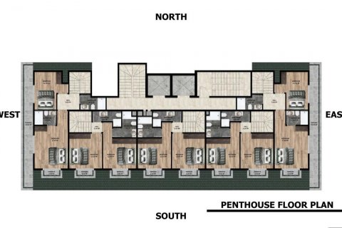 Wohnung  in Turkler, Alanya, Antalya, Türkei Nr. 94490 - 24