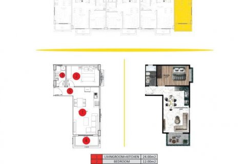 Wohnung  in Turkler, Alanya, Antalya, Türkei Nr. 94490 - 25