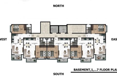 Wohnung  in Turkler, Alanya, Antalya, Türkei Nr. 94490 - 22