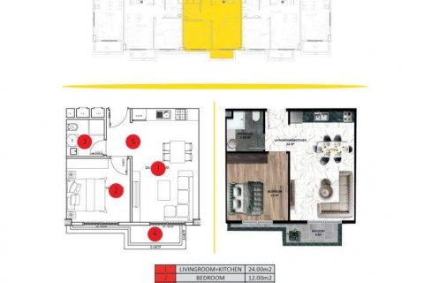 Wohnung  in Turkler, Alanya, Antalya, Türkei Nr. 94490 - 27