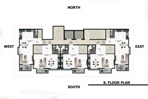 Wohnung  in Turkler, Alanya, Antalya, Türkei Nr. 94490 - 23