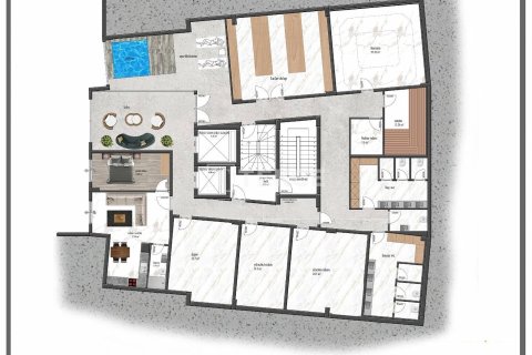 2+1 Leilighet i Alanya, Antalya, Tyrkia Nr. 63755 - 23