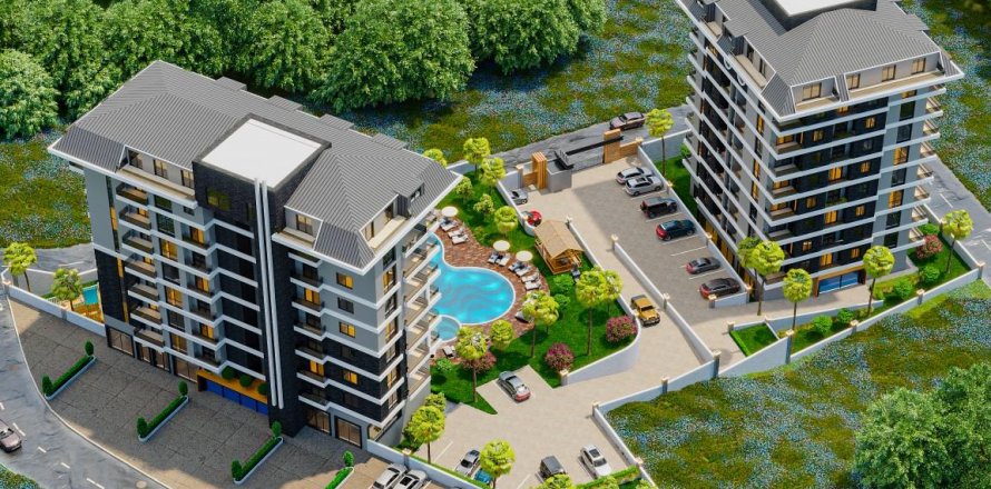 Коммерческая недвижимость 64м2 в Аланье, Анталья, Турция №94371