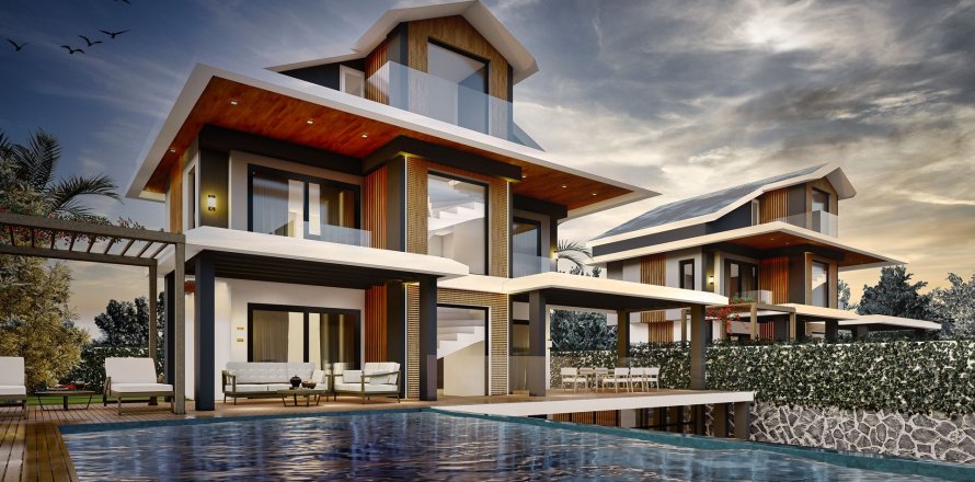 5+1 Villa i Oludeniz, Mugla, Tyrkia Nr. 213247
