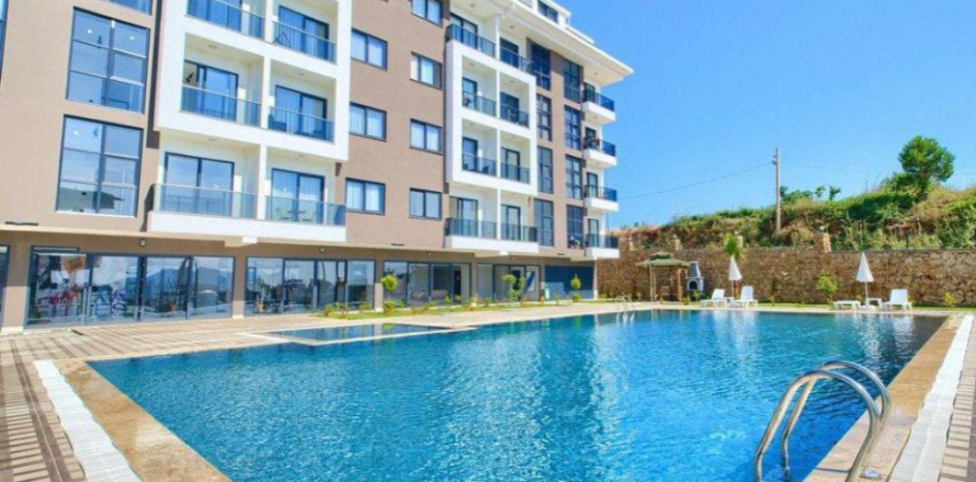1+1 Lejlighed i Alanya, Antalya, Tyrkiet Nr. 216613