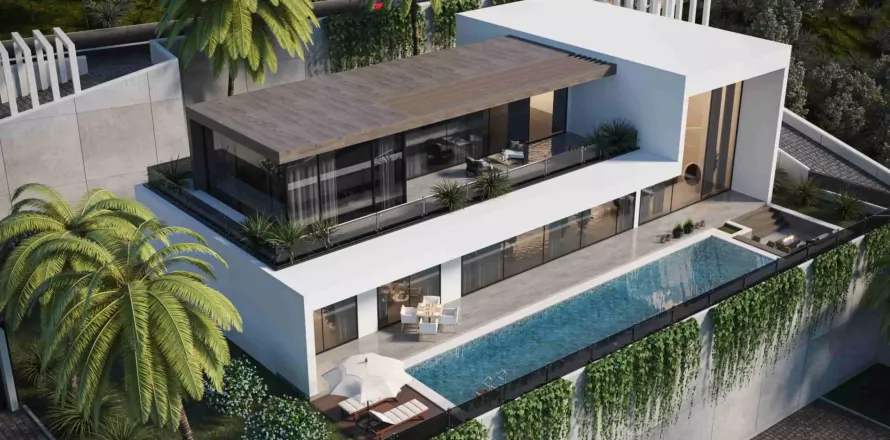 Villa  i Kargicak, Alanya, Antalya, Tyrkiet Nr. 223041