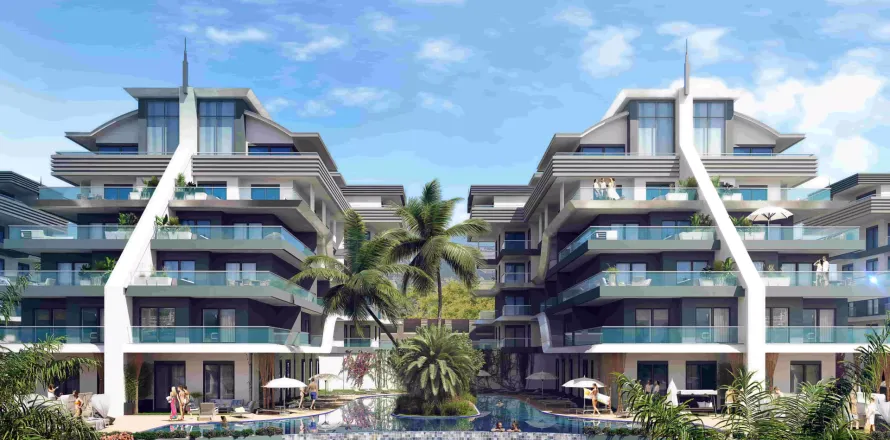 1+1 Wohnung in Alanya, Antalya, Türkei Nr. 223038