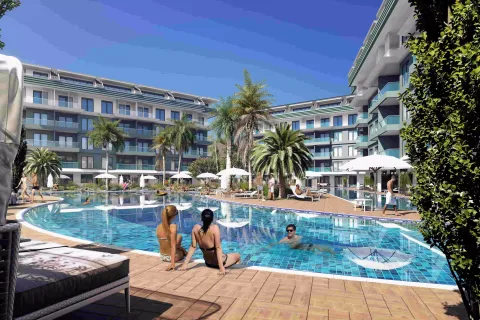 1+1 Wohnung in Alanya, Antalya, Türkei Nr. 223038 - 2