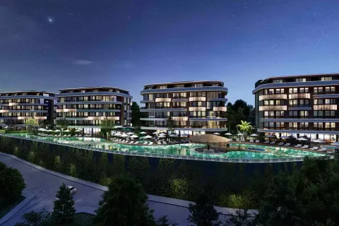 1+1 Leilighet  i Kestel, Antalya, Tyrkia Nr. 223042
