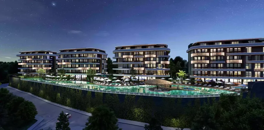 Daire 1+1 Kestel, Antalya, Türkiye №223042