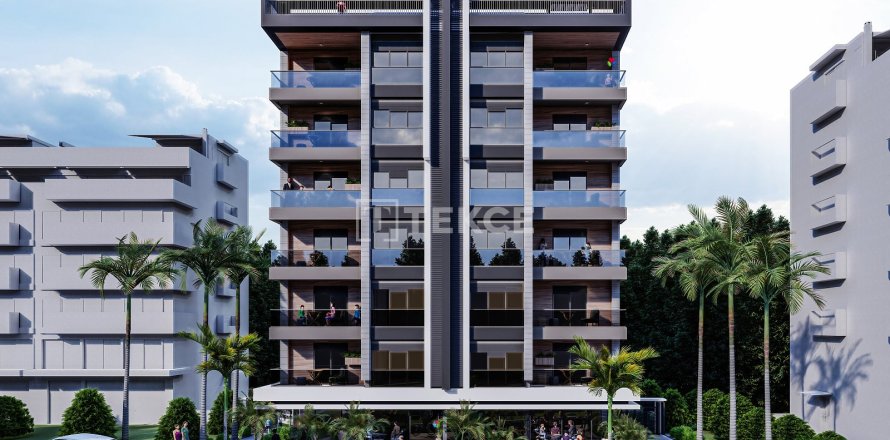5+1 Leilighet  i Antalya, Tyrkia Nr. 226198