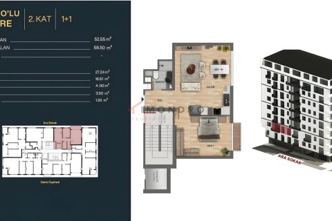 Daire 3+1 Beşiktaş, İstanbul, Türkiye №221260 - 26