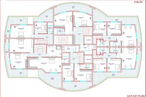 2+1 Leilighet i Alanya, Antalya, Tyrkia Nr. 44292 - 6