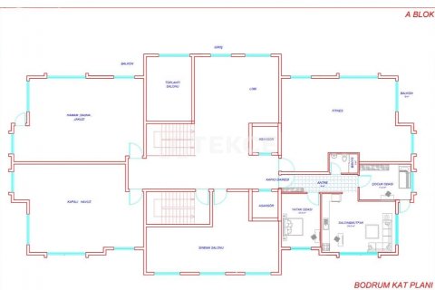 2+1 Leilighet i Alanya, Antalya, Tyrkia Nr. 44292 - 2