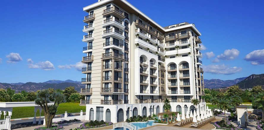 2+1 Takleilighet i Alanya, Antalya, Tyrkia Nr. 48952