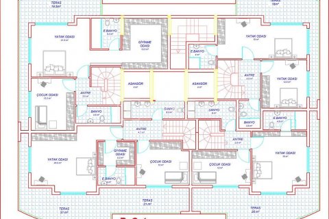 1+1 Wohnung in Alanya, Antalya, Türkei Nr. 44291 - 12