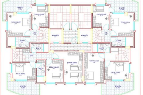 1+1 Wohnung in Alanya, Antalya, Türkei Nr. 44291 - 8
