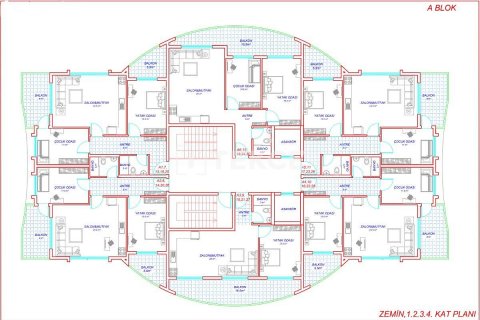 1+1 Wohnung in Alanya, Antalya, Türkei Nr. 44291 - 3