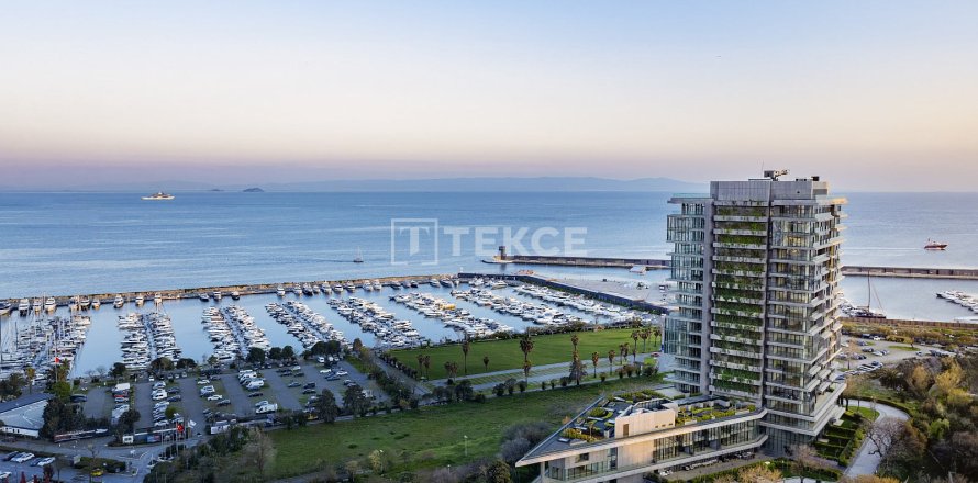 آپارتمان در  Istanbul ، ترکیه 5 خوابه ، 618 متر مربع.  شماره 226749