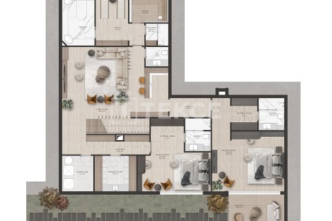 6+2 Villa i Bodrum, Mugla, Tyrkia Nr. 212312 - 27