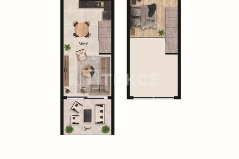 Dubleks daire  1+1  Iskele,  №213304 - 30