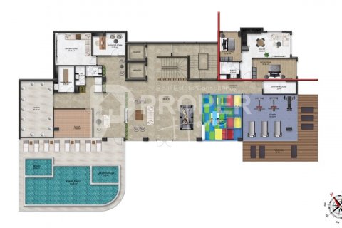 Lägenhet i Demirtas, Alanya, Antalya, Turkiet Nr. 103544 - 23
