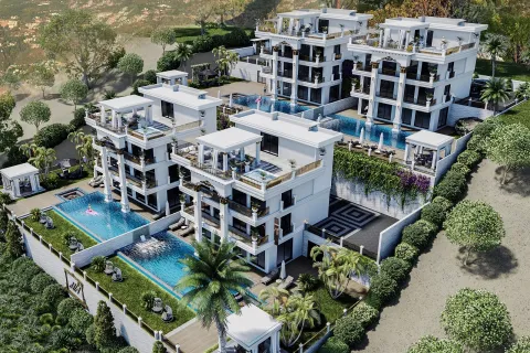 Daire  4+1  Alanya, Antalya, Türkiye №223944