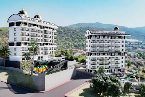 1+1 Lägenhet i Alanya, Antalya, Turkiet Nr. 223946