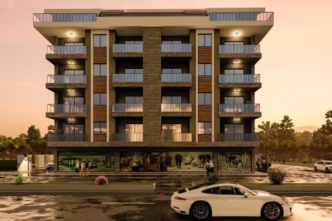 1+1 Lejlighed  i Alanya, Antalya, Tyrkiet Nr. 223947
