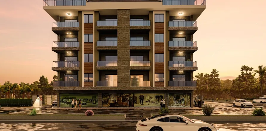1+1 Lejlighed i Alanya, Antalya, Tyrkiet Nr. 223947
