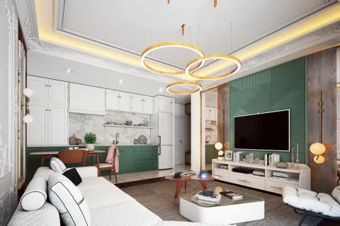 1+1 Lejlighed  i Alanya, Antalya, Tyrkiet Nr. 223948 - 7