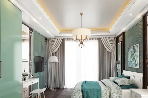 1+1 Lejlighed  i Alanya, Antalya, Tyrkiet Nr. 223948 - 9