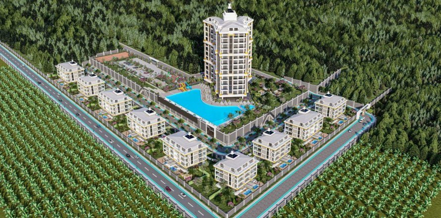Wohnung in Mahmutlar, Antalya, Türkei Nr. 94872