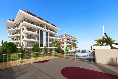 3+1 Takvåning i Alanya, Antalya, Turkiet Nr. 224384 - 12
