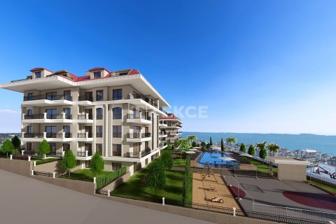 3+1 Takvåning i Alanya, Antalya, Turkiet Nr. 224384 - 2