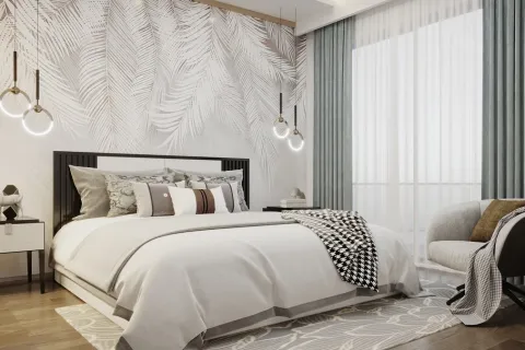 1+1 Lejlighed i Alanya, Antalya, Tyrkiet Nr. 223710 - 6