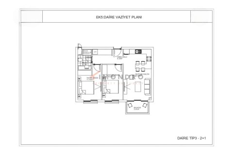 Apartment for sale in Northern Cyprus, 2 bedrooms, 83m2, No. 212251 – photo 15