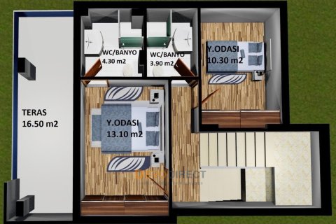 3+1 Villa  i Girne,  Nr. 225635 - 21