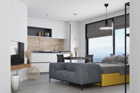 1+0 Apartment in Aphrodite Wellness, Gaziveren, Guzelyurt, Northern Cyprus No. 213499