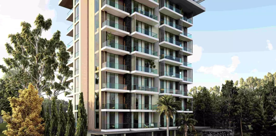1+1 Lejlighed i Mahmutlar, Antalya, Tyrkiet Nr. 223026