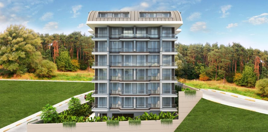 2+1 Leilighet i Alanya, Antalya, Tyrkia Nr. 110520
